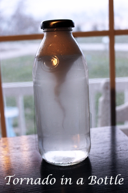 Tornado in a bottle