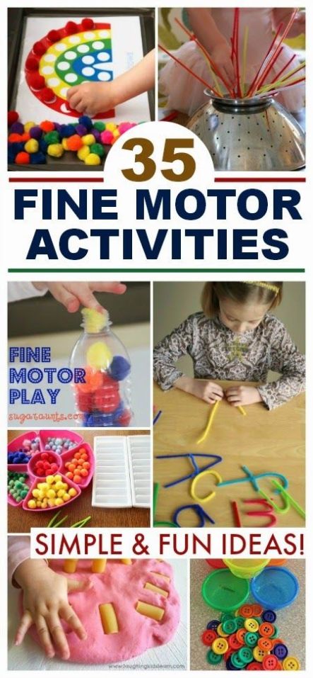 35 Fine Motor Activities